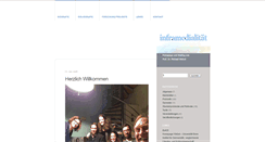 Desktop Screenshot of inframedialitaet.de